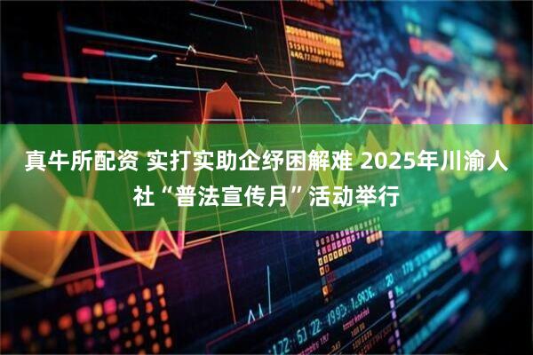 真牛所配资 实打实助企纾困解难 2025年川渝人社“普法宣传月”活动举行