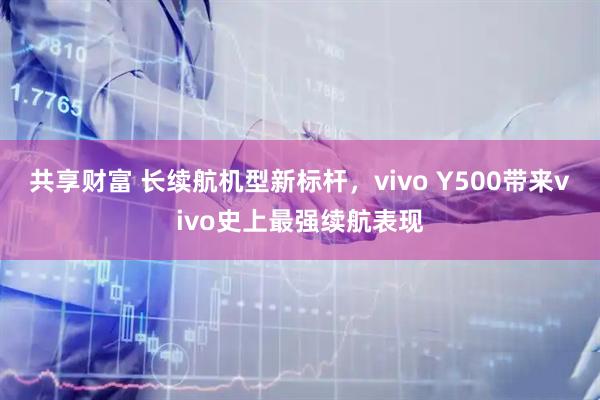 共享财富 长续航机型新标杆，vivo Y500带来vivo史上最强续航表现